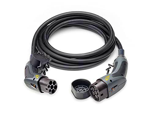 smart Juice EL-T26 Cable de Carga de 22 kW, Negro