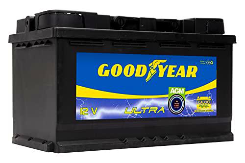 Goodyear GODF80AGM - Bateria START-STOP, 12V AGM 80 Ah 800 A (+D)