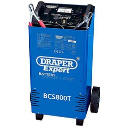 Draper BCS800T 700 un experto de arranque de batería/cargador, Azul