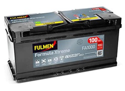 Fulmen FA1000 - Batería para coche de 12 V, 100 Ah, 900 A