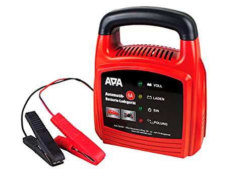 APA 16627 - Cargador de batería automático (12 V, 6 A)