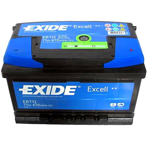 Batería de arranque Exide Eb712 de 71 A