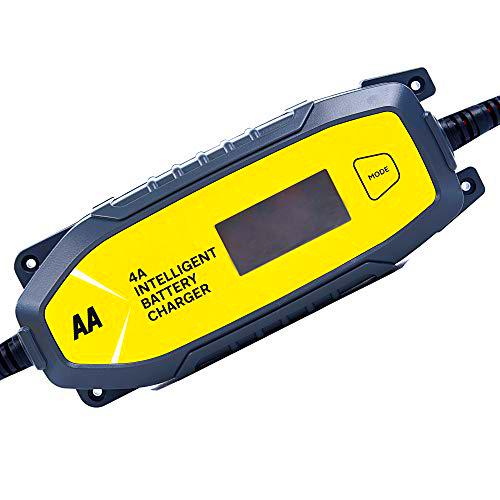 AA - Cargador Batería Inteligente, Pantalla LCD, 8 Fases