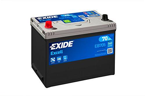 Exide 031se eb705 batería de coche 70 Ah