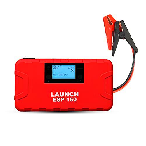 Jump Starter PowerBank LAUNCH Europe ESP-150 Potenciador portátil de la batería del Coche con Bombilla LED y Cable de Arranque 500A 15.000mAh