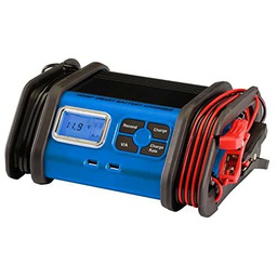 Draper 53168 12V arrancador/Cargador de batería, 10A