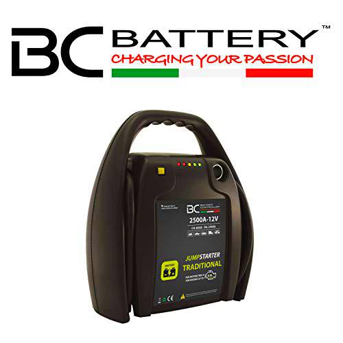 BC Battery Controller 709JST25-12 Arrancador de Emergencia Profesional para Coches con Motores Gasolina y Diesel