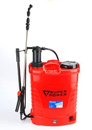 Pulverizador, Batería, 16L, 2 en 1, Manual y Batería