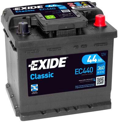 Exide - Clásica 44ah 360a (es) ec440