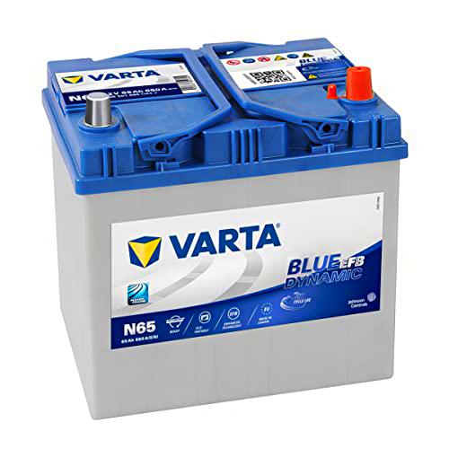 Batería Varta N65 Blue Dynamic Efb. 12V - 65Ah/650A (EN) Caja D23 (232x173x22.