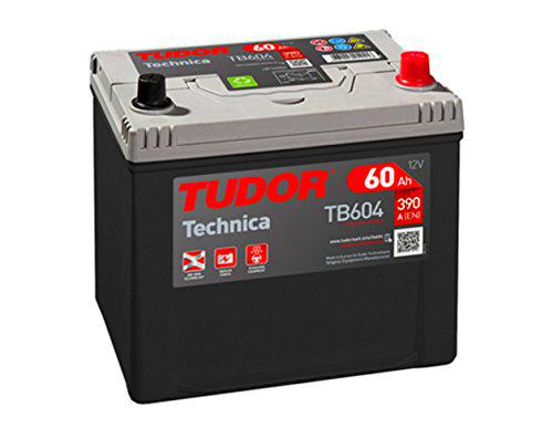 Tudor TB604 Batería de coche Tudor 60Ah 390A, Gama Technica