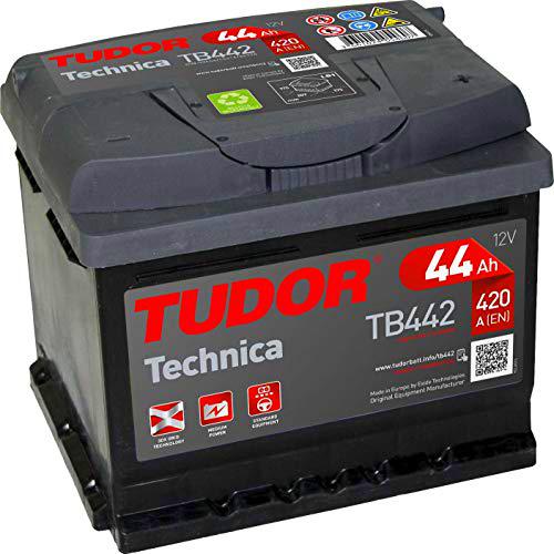 Tudor TB442 Batería de coche Tudor 44Ah 420A, Gama Technica