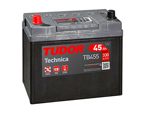 Tudor TB455 Batería de coche Tudor 45Ah 330A, Gama Technica