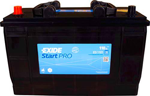 Batería Exide EG1101 Start Pro. 12V - 110Ah/750A (EN) Caja LOT7 (349x175x235mm)