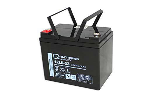 Batería Qbatteries 12LS-33 Agm Standard. Tecnología AGM. 12V