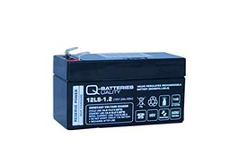 Batería Qbatteries 12LS-1.2 Agm Standard. Tecnología AGM. 12V