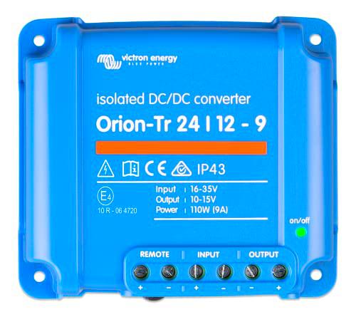 Victron Energy ORI241210110R Convertidor CC/CC Aislado Orion-TR 24/12-9 A 110 W