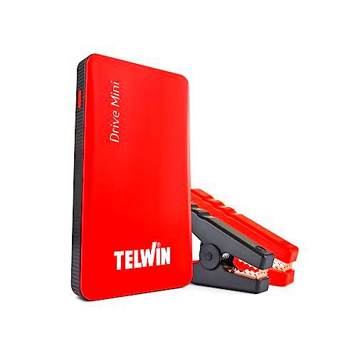 Telwin Drive Mini Arrancador multifuncion de Litio y Power Bank, 1000A