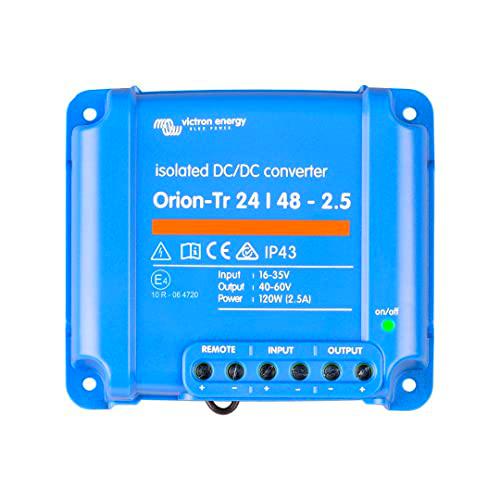 Victron Energy ORI244810110 Convertidor CC/CC Aislado Orion-TR 24/48-2,5A 120W