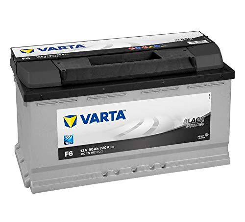 Batería Varta F6 Black Dynamic. 12V - 90Ah/720A (EN) Caja L5 (353x175x190mm)