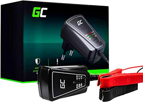 Green Cell® Cargador de Batería Automático Inteligente Portátil 6V/12V 1A (SLA