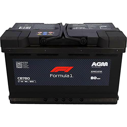 Batería de coche de fórmula 1 AGM 80 Ah/760A CB780