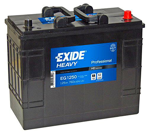 w655se Exide Heavy Duty Comercial Profesional Recargable 12 V 125 Ah eg1250