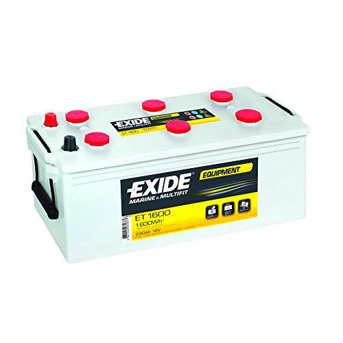 Exide NBA-916 BATERÍA Equipment ET1600 12v 230Ah 1100 CCA