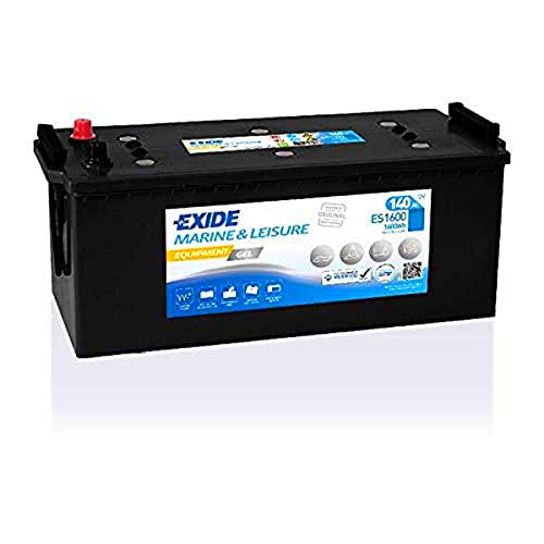 Exide - Batería plomo sellada gel ES1600 12V 140Ah 900A