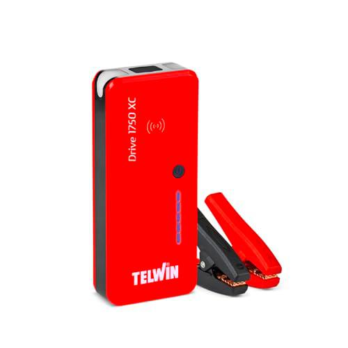 Telwin Drive 1750 XC Arrancador de Refuerzo portátil Compacto y Banco de energía