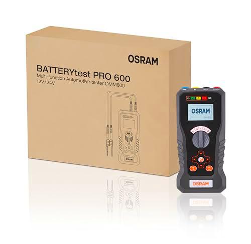 OSRAM BATTERYtest PRO 600 Probador Automotriz Multifunción