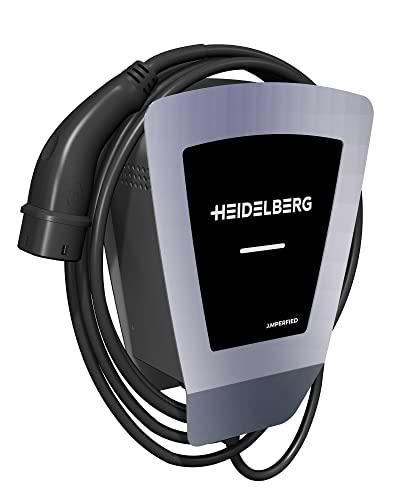 HEIDELBERG Wallbox Energy Control | Made in Germany | Impermeabilizada con gestión de Carga | Eléctricos e Híbridos | Particulares y Empresas | Cable de 7,5 m