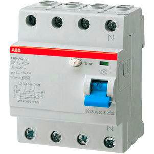 ABB F204 A S-100/0,1 differepuri quadrip. F204