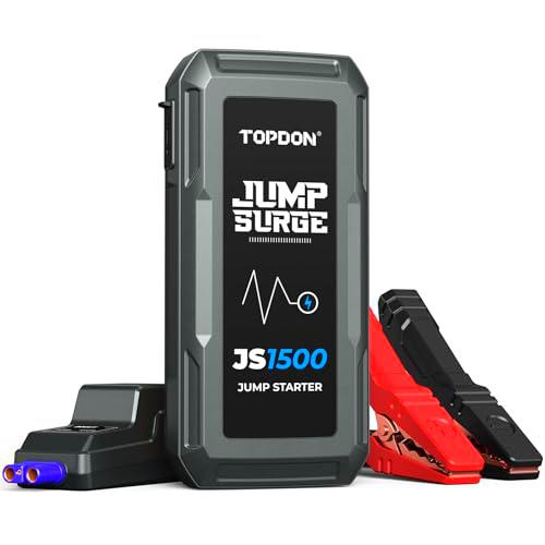 TOPDON Powerbank JS1500 - Batería de Arranque para Coche (1500 A