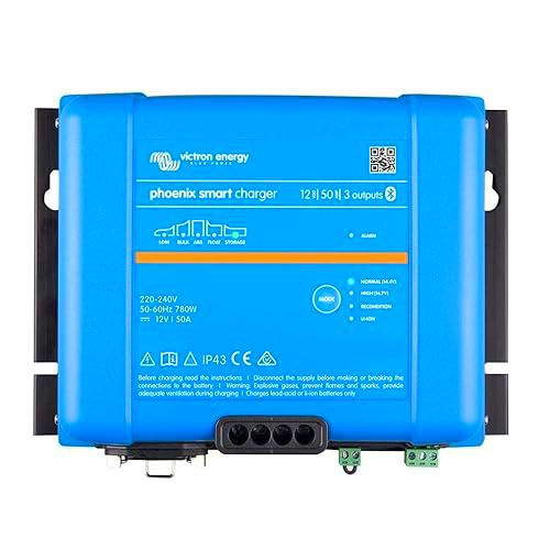 Victron Energy Smart IP43 12-Voltios 50 amperios 85-250V