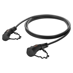 Cable de Carga para Coches eléctricos T2-T2 3P 16 amperios Longitud 5 Metros Plano