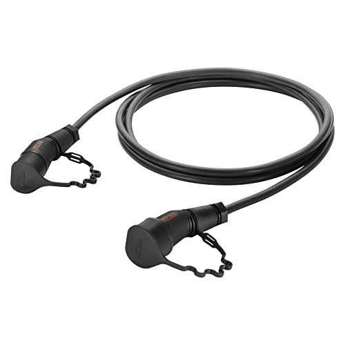 Cable de Carga para Coches eléctricos T2-T2 3P 16 amperios Longitud 5 Metros Plano