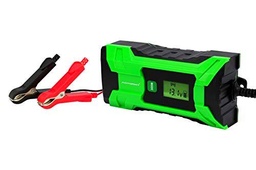 Motorkit MOTOR16519 - Cargador de batería con indicador LCD