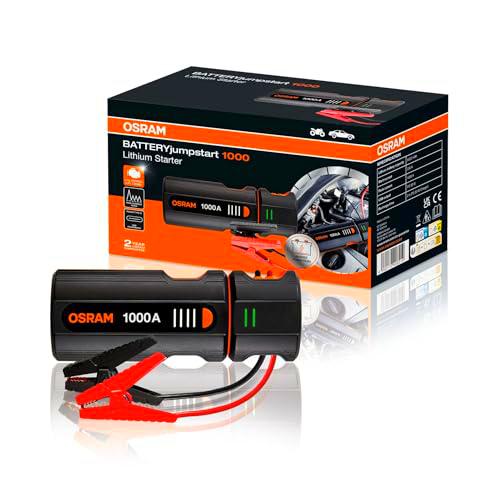 OSRAM BATTERYjumpstart 1000, Banco de energía de Arranque Auxiliar