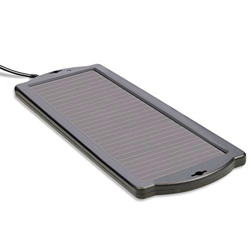 Cartrend 80500 Cargador solar de 1,5 watios de mantenimiento de baterías, 12 V