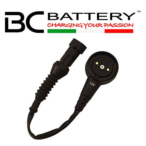 Conector / Adaptador magnético macho para cargador de batería BC (12V max 15 Amp)