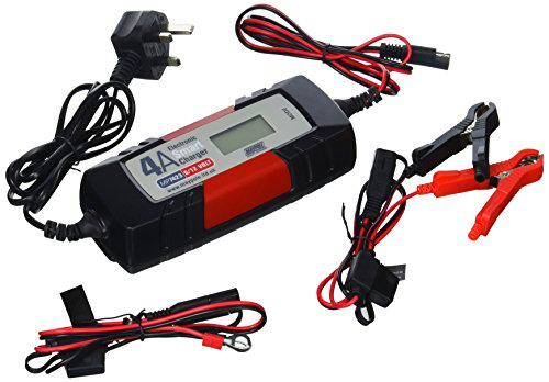 Maypole 7423 Cargador de batería automático electrónico 4 A 12 V.