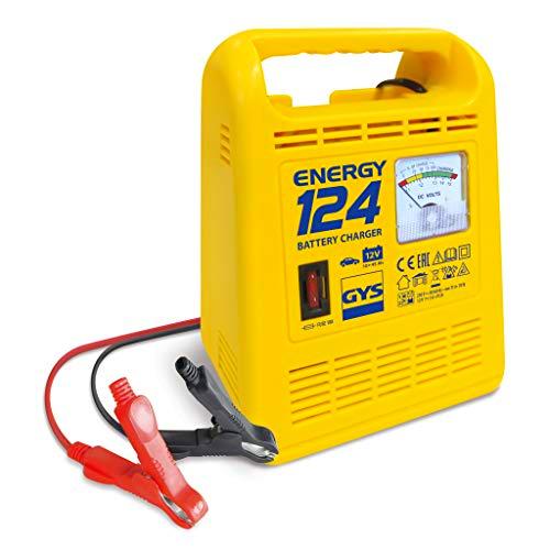 GYS Energy 124 - Cargador de baterías (12 V, 10-45 Ah)