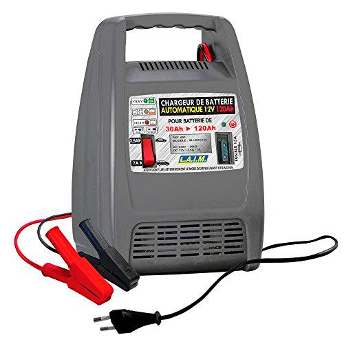 L.A.I.M. 693 Cargador de batería automático 12 V 120 Ah – 10 Amp