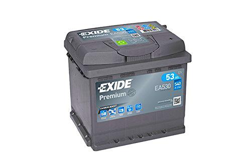 Exide Premium Carbon Boost EA530 53 Ah - Batería de Coche