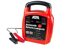 APA 16628 - Cargador de batería automático (12 V, 8 A)