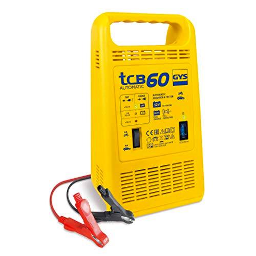 GYS TCB 60 - Cargador de baterías (12 V, 15-60 Ah)