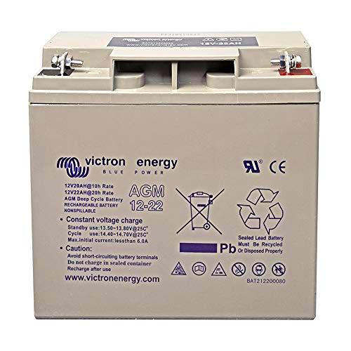 Victron AGM - Batería Deep Cycle (12 V, 22 Ah)