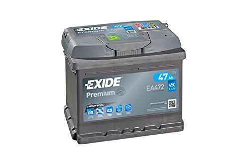 Exide Premium Carbon Boost EA472 47Ah Autobatterie (precio incluida 7,50 EUR prenda)