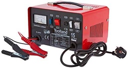 Toolland AC15 12/24 V Cargador para baterías de plomo y ácido con función Boost